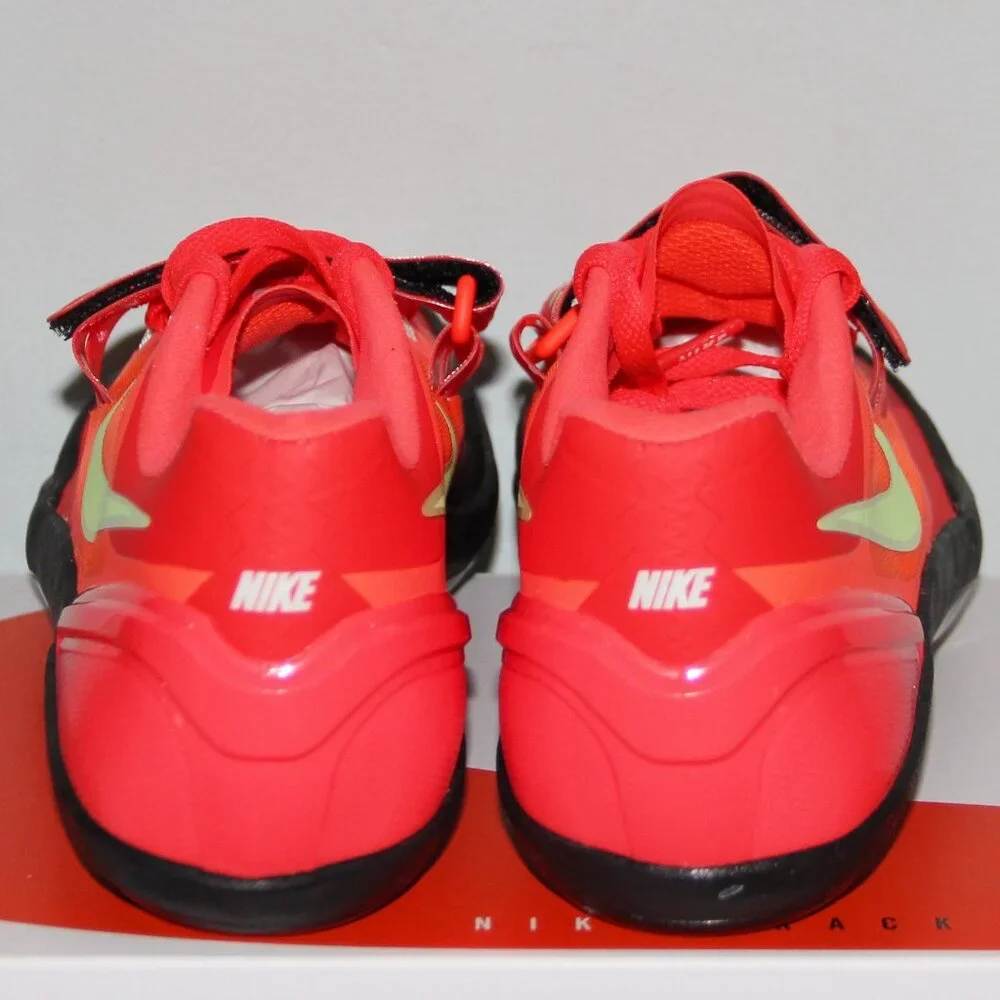 Nike Zoom Rotational 6 Throwing Shoes Mens 6 6.5 Bright Crimson Lime